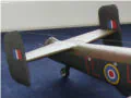 A paper model of the four-engine WWII Halifax bomber - photo no 10.