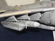 Paper model of the American A-6 Intruder twin-seat attack aircraft - photo No. 3 - close-up