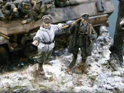 Diorama titled Where Is Ivan? depicting a scene from the Eastern Front of World War II - photo No. 4 - close-up
