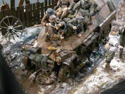 Diorama titled Where Is Ivan? depicting a scene from the Eastern Front of World War II - photo No. 5 - close-up