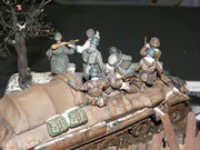 Diorama titled Where Is Ivan? depicting a scene from the Eastern Front of World War II - photo No. 7 - close-up