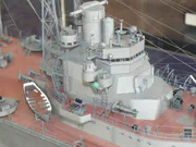 Paper model of the Japanese Nisshin warship, version with seaplanes - photo No. 3 - close-up