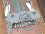 Paper model of the Japanese Nisshin warship, version with seaplanes - photo No. 6 - close-up