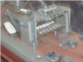 A cardboard model of a Japanese Nisshin warship, version with seaplanes - photo no 7.