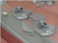 A cardboard model of a Japanese Nisshin warship, version with seaplanes - photo no 9.
