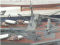 A cardboard model of a Japanese Nisshin warship, version with seaplanes - photo no 10.