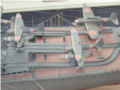 A cardboard model of a Japanese Nisshin warship, version with seaplanes - photo no 12.