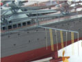 A cardboard model of a Japanese Nisshin warship, version with seaplanes - photo no 15.