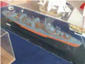 Link to photos of a paper model of the Japanese Nisshin ship with submarines.