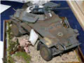 A cardboard model of the German Sd.Kfz.222 armored vehicle - photo no 2.