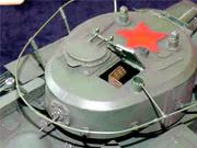1:25 scale paper model of the Soviet T-28 tank - photo No. 5 - close-up