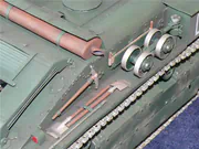 1:25 scale paper model of the Soviet T-28 tank - photo No. 8 - close-up