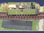 The paper model of a utility wagon Link to photos of the paper model of a utility wagon.