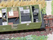 Paper model of a utility wagon built in H0 scale - photo No. 5 - close-up