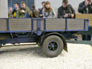 Plastic model of the Büssing 8000 truck built to a 1:24 scale - photo No. 5 - close-up
