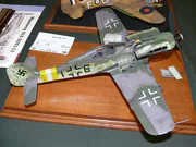 Plastic model of the Focke-Wulf Fw 190 D9 - photo No. 6 - side view