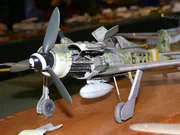 Plastic model of the Focke-Wulf Fw 190 D9 - photo No. 10 - close-up