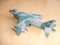 A plastic model of the AV-8B Harrier aircraft made in 1:72 scale - photo no 4.