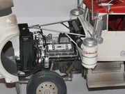 Plastic model of the Kenworth W900 wrecker built to a 1:25 scale - photo No. 6 - close-up