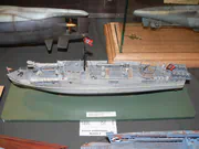 Plastic model of a German S-class torpedo boat - photo No. 1 - side view