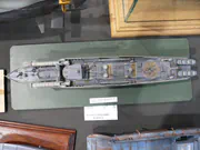 Plastic model of a German S-class torpedo boat - photo No. 2 - top view