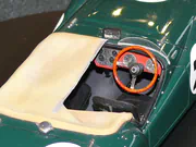 1:24 scale plastic model of the Triumph TR2 that competed in the 1955 Le Mans race - photo No. 6 - close-up