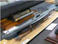 A plastic model of the German U-47 submarine - photo no 1.