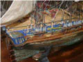 A wooden model of the British HMS Juno frigate from 1780 - photo no 3.