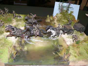 WWII military diorama titled First to Fight 1 Sept 1939 - photo No. 9 - close-up