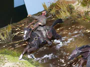 WWII military diorama titled First to Fight 1 Sept 1939 - photo No. 12 - close-up