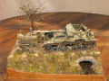 A diorama with a plastic model of the Archer self-propelled anti-tank gun from the 7th Anti-tank Regiment of the Polish II Corps - photo no 2.