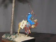 Miniature of a Tuareg warrior built in 1:32 scale - photo No. 7 - close-up