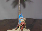Miniature of a Tuareg warrior built in 1:32 scale - photo No. 8 - close-up