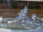 Scratch-built scale model of the British battleship HMS Rodney - photo No. 8 - side view