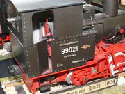 Paper model of the German narrow-gauge Bn2t Freudenstein steam locomotive - photo No. 5 - close-up