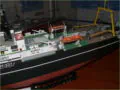 A cardboard model of the REGULUS fish processing trawler - photo no 8.