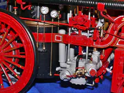 1:12 scale plastic model of the Christie fire truck built from an AMT kit - photo No. 7 - close-up