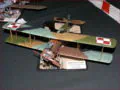 Link to photos of a plastic model of the Salmson 2A2 biplane.