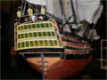 A plastic model of HMS Victory sailing ship - photo no 17.