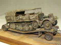 Plastic models of military vehicles from the Second World War: the Faun L900 truck and the Sd.Kfz. 7 artillery tractor - photo no 15