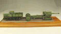 A plastic models of the Soviet Komintern artillery tractor towing the B-4 howitzer - photo no 1