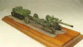A plastic models of the Soviet Komintern artillery tractor towing the B-4 howitzer - photo no 2