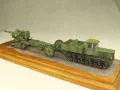 A plastic models of the Soviet Komintern artillery tractor towing the B-4 howitzer - photo no 4