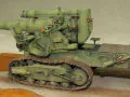 A plastic models of the Soviet Komintern artillery tractor towing the B-4 howitzer - photo no 11