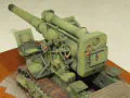 A plastic models of the Soviet Komintern artillery tractor towing the B-4 howitzer - photo no 12