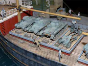 Tobruk Express diorama depicting a World War II scene - photo No. 5 - close-up