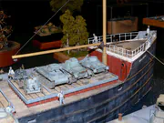 Tobruk Express diorama depicting a World War II scene - photo No. 6 - close-up