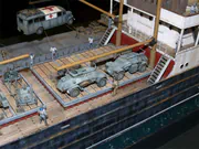 Tobruk Express diorama depicting a World War II scene - photo No. 7 - close-up