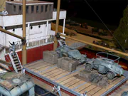 Tobruk Express diorama depicting a World War II scene - photo No. 11 - close-up