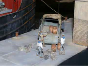 Tobruk Express diorama depicting a World War II scene - photo No. 12 - close-up